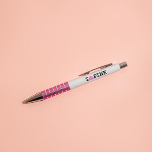 I Heart Pink Slimline Pen